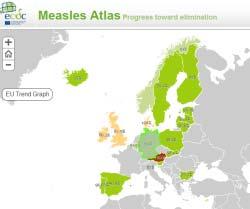 measles in Europe between 2006 and 2012.