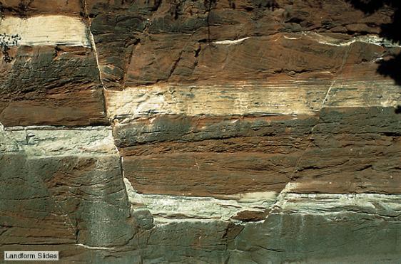 Other Clues to Relative Age Faults (a break in the rock) are always
