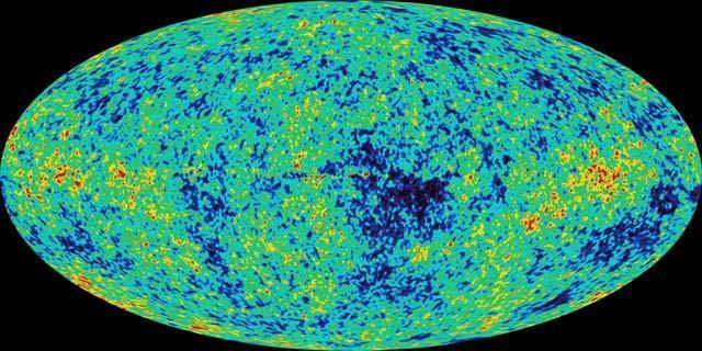 When the universe was young... blue = 2.7249 K green = 2.