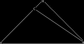 This proof uses trigonometry in that it treats the cosines of the various angles as quantities in their own right.