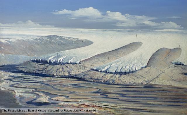 The Ordovician-Silurian As a result of this global cooling, glaciers began to form all