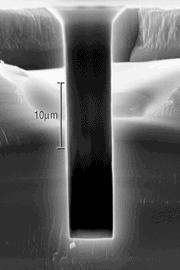 ion beam with high energy (>500 ev) is formed by the lenses