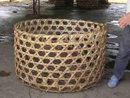 However, this gabion net can be prefablicated by community people.