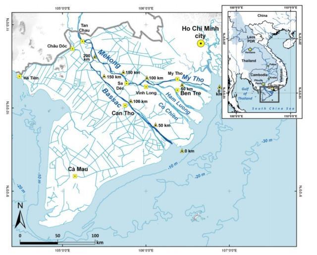 Situation, causes and solutions for coastal protection and restoration of coastal mangroves in the Mekong Delta Le Manh Hung 1, Tran Ba Hoang 2 1,2 Southern Institute of Water Resource Research, Ho