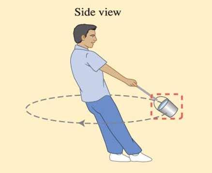 A rope (or string) can only exert force along the string, not perpendicular to
