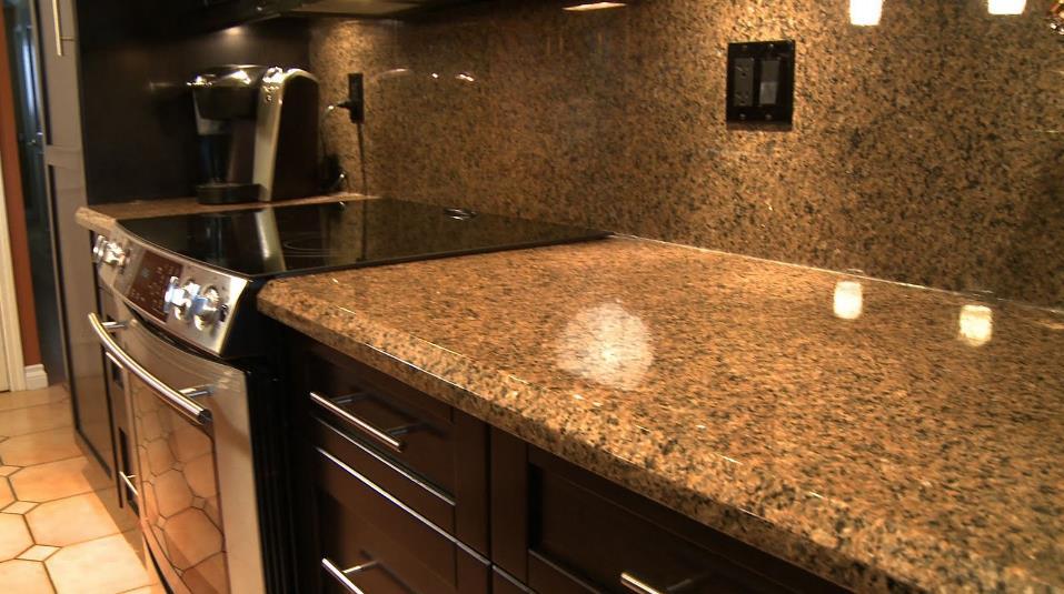 Granite w/ strong chemical composition