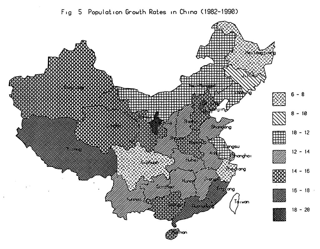 To appreciate the effect of varying the distance within which zones are declared to be neighbors, we present the connectivity matrices for the China map when d=1.5 and d=2.