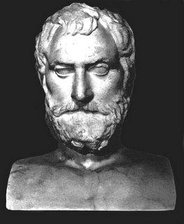 Thales of Miletus Thales, born around 624 B.C., was a pre-socratic Greek philosopher. Many, including Aristotle, regard him as the first philosopher in the Greek tradition.