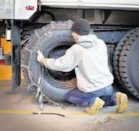 Equipment In areas prone to extreme icing and/or sheltered locations, tire
