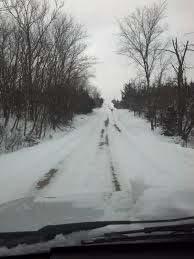 bench back to reduce back to surface snow creep 13 Keep the gravel road clear during