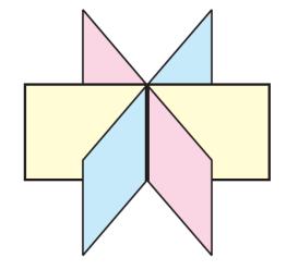 representation it can be represented as three planes in