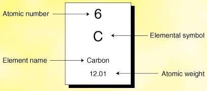 Example Draw the carbon atom.