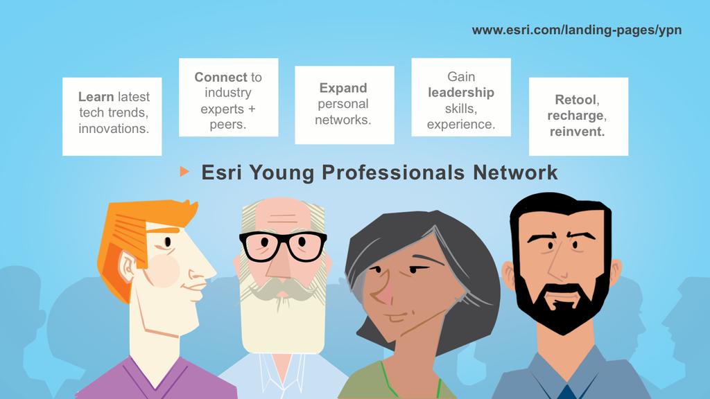 We also have a new Young Professionals Network (YPN). Note the faces. Not all young professionals need be young in age.