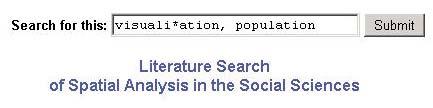 Database of ~ 10,000 entries Searches abstracts and keywords Retrieves bibliographic references Derived from Econ Lit, Sociological Abstracts, Social Sciences Citation