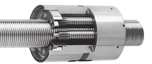 Standard Range: contents Planetary roller screws: technical data and