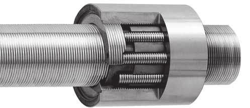 .. 3 Flanged nuts with axial play,... Preloaded cylindrical nuts, TRU/PRU.