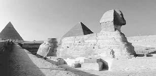 Famous Egyptian Pyramids The first pyramid, built for King Zoser at Saqqâra, is called a step pyramid because it had steps up the sides. Later pyramids had smaller steps.