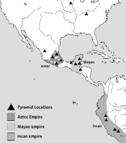 Several of the New World cultures that built pyramids are mentioned below. The Mayan people and other cultures in Central America built stepped pyramids.