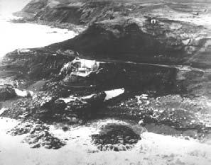 Islands as it looked before the April 1946 earthquake and tsunami.