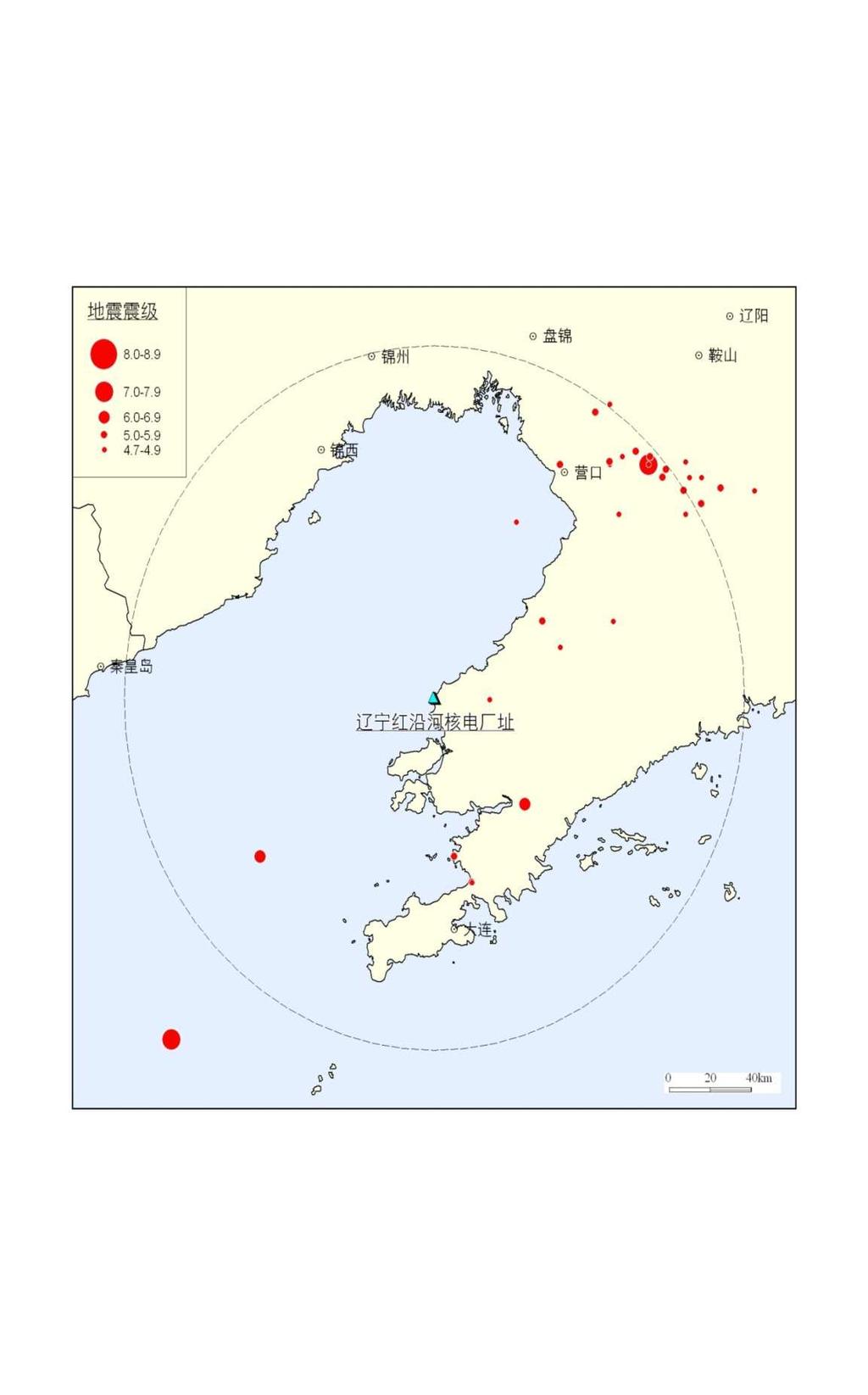 Fig.3-1 Seismic background of Hongyanhe