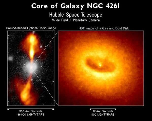 Ohio University - Lancaster Campus slide 68 of 71 Core of the Elliptical Galaxy NGC 4261