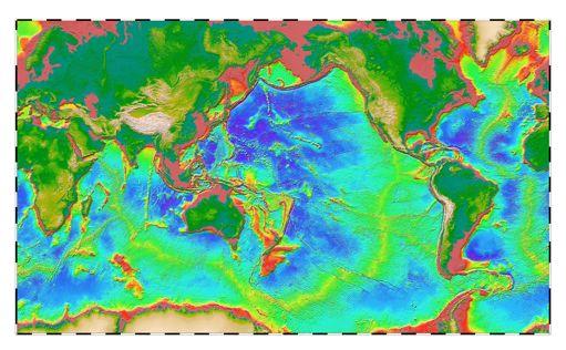 Marine Geology is the study of geologic process within the ocean