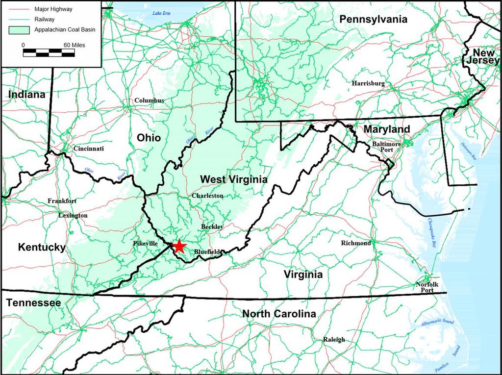 Fitzroy in West Virginia Favourable jurisdiction for establishing coking coal operations West Virginia is a jurisdiction of choice for coking coal mining High quality premium hard coking coal Easy
