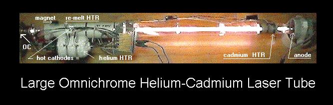 1500 V, 4 A through the chamber Cadmium reservoir contain 1 gm Cd/1000