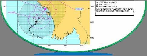 per hour with heavy rain Accompanied by high tidal waves Last about two days GIRI Cyclone Category (4) Tropical Cyclone Wind speed round