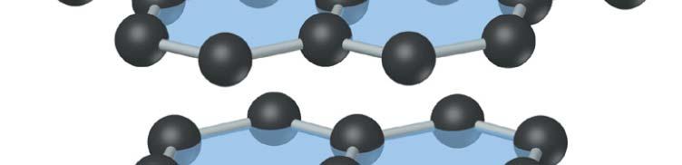 Layer of fused benzene