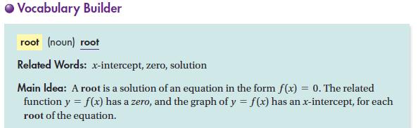 9.3: Solving Quadratic Equations: Day 1 WHAT DOES THIS ALL MEAN?