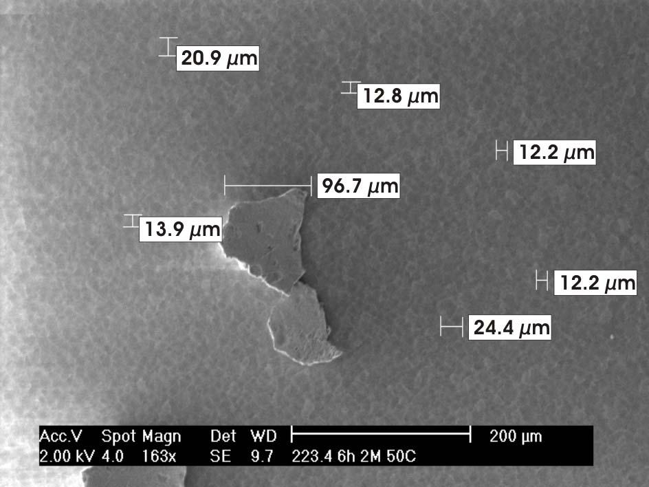 PC CVD Diamond 4 'thin' samples from FIAF: size: 1x1 cm² ~3 µm of substrate side removed oxygen etching