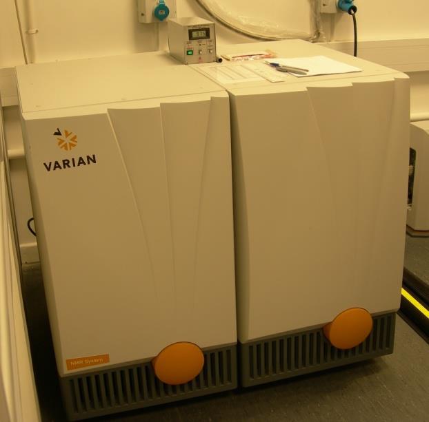 equipment NMR console: Latest Agilent/Varian