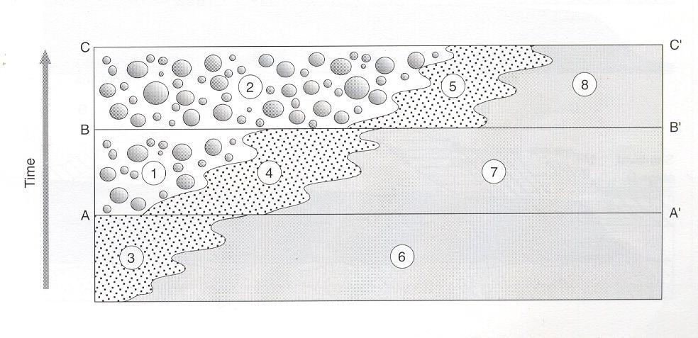 Lithostratigraphy Is the correlation of similar lithologist, which are commonly diachronous and have no time- significant.