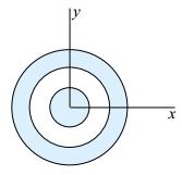 Determine the flange width b if it is required that the centroidal moments of inertia I x and I y be in the ratio 3 to 1, respectively. 2.16.