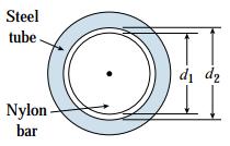 1.11. A high-strength steel bar used in a large crane has diameter d = 50 mm. (see figure). The steel has modulus of elasticity E = 200 GPa and Poisson s ratio = 0.29.