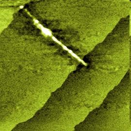 Scanning probe methods Tip-induced reactions Silicon line 3.
