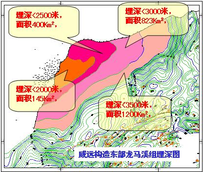 3. Abundant shale gas potentials in pilot areas 476km 2 (Buried depth<1000m) Buried depth<4000m