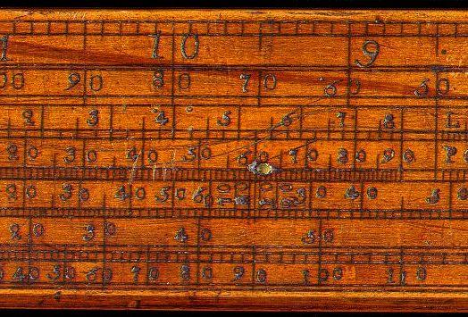 Slide Rules In 1614, John Napier discovered the logarithm which made it possile to perorm multiplications and divisions y addition and sutraction.