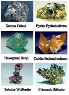*It is in all three rock types and is the most resistant mineral to weathering Crystal Shape Some minerals have