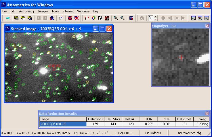 Astrometrica - Shareware for research grade CCD Astrometry Astrometrica is a interactive software tool for scientific grade astrometric data
