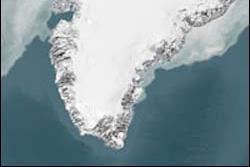 Ollier November 2007 Greenland (Credit: NASA/SVS) Antarctica