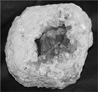 Concretion Nodule of rock with a different composition from that of the main rock body Geodes Crystal cavities found in rocks Formed by groundwater depositing dissolved quartz or calcite inside