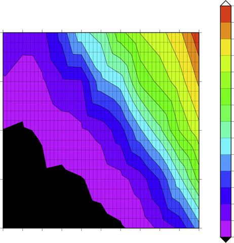 3 J.L. Fastook et al. / Icarus 19 (1) 5 Geothermal Flux (nw/m^) 5 55 5 Percent Wet Bed [SMB*.