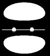 Drawings can show molecular orbitals, which are the areas where