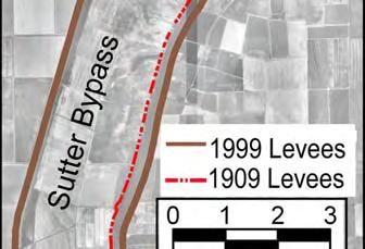 1909 west bank levees B were in essentially the same