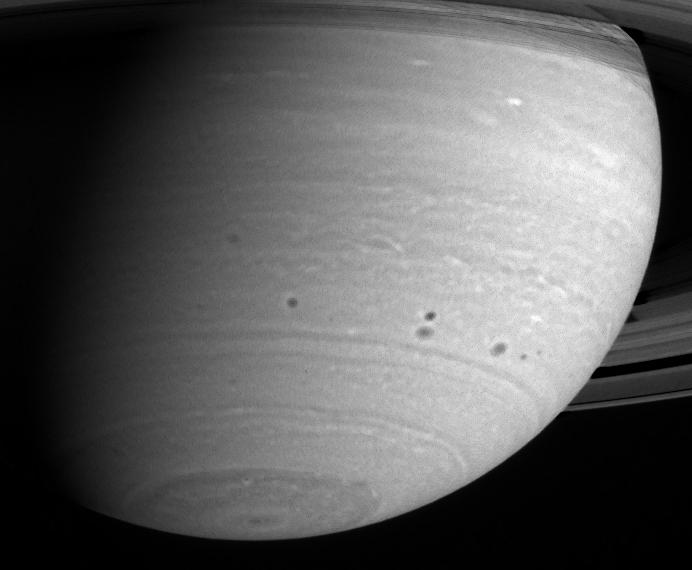 Properties of Jupiter and Saturn Jupiter Saturn Equatorial radius [km] 71,500 60,300 Flattening 1 / 15.7 1 / 9.8 Mass / Earth mass 318 95 Mean density [kg m -3 ] 1330 690 Rotation period [h] 9.9 10.