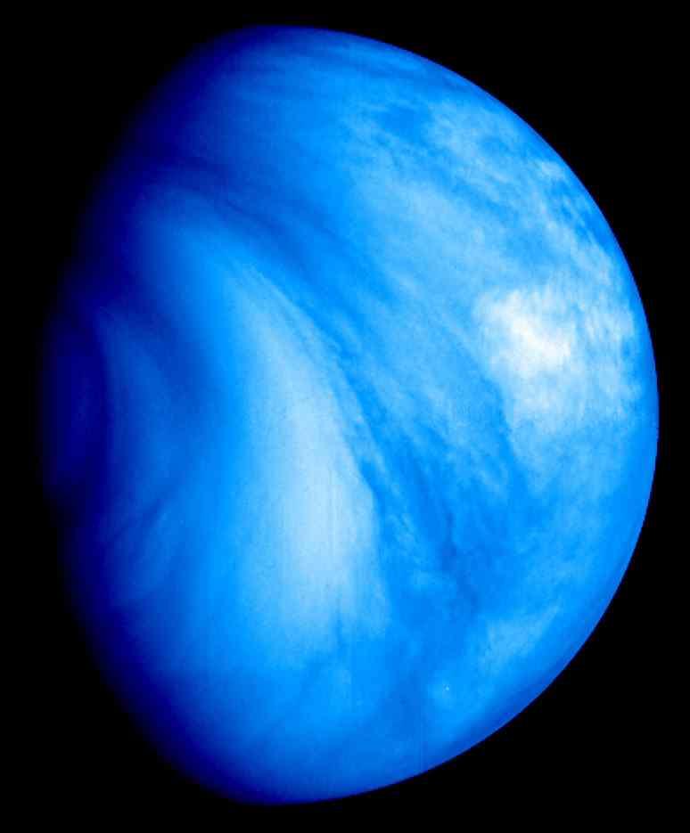 Venus in ultraviolet