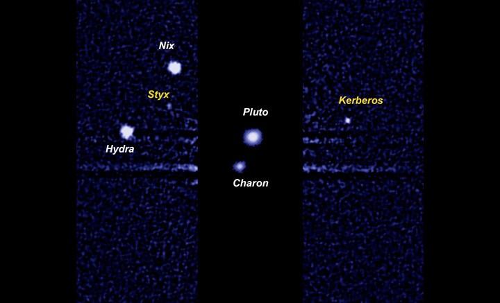 Pluto (Not planet, tis a dwarf planet or Plutoid) Diameter: ~2300 km Frozen solid (rock mixed with ices?) Icy surface ~98% Nitrogen Atmosphere Methane 0.