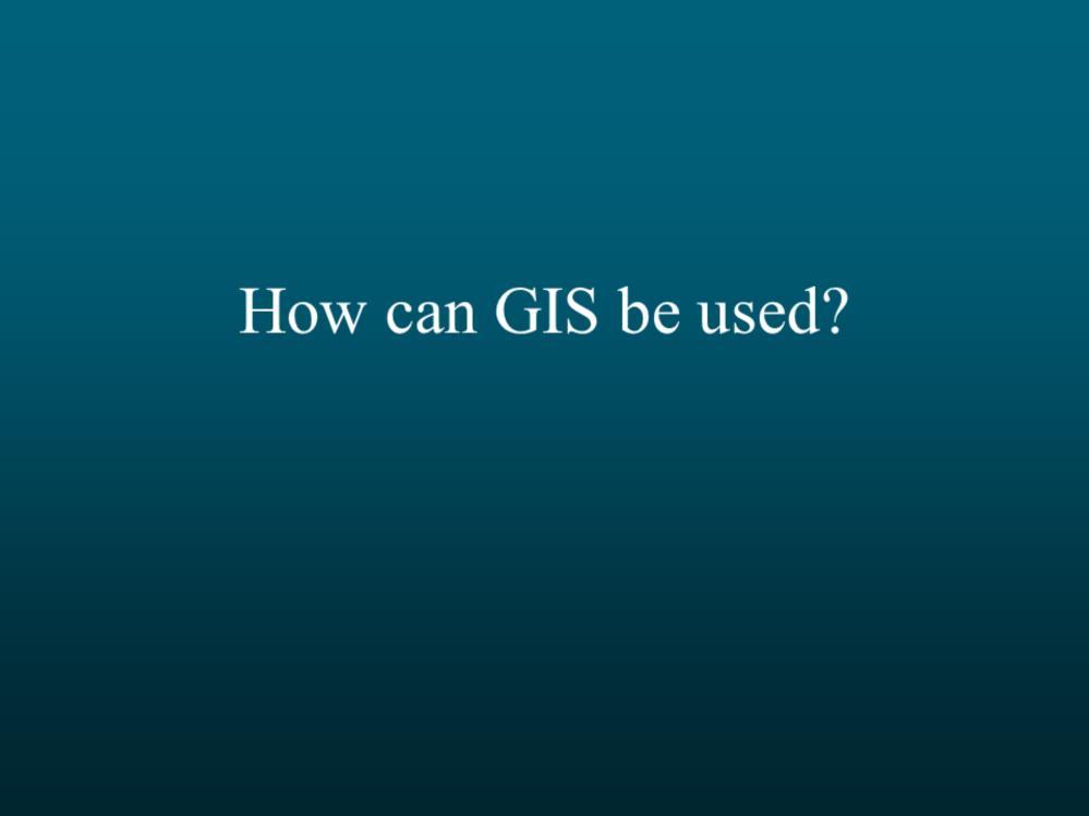 How can Geospatial